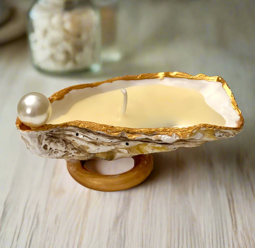 Mermaid Oyster Shell Candles