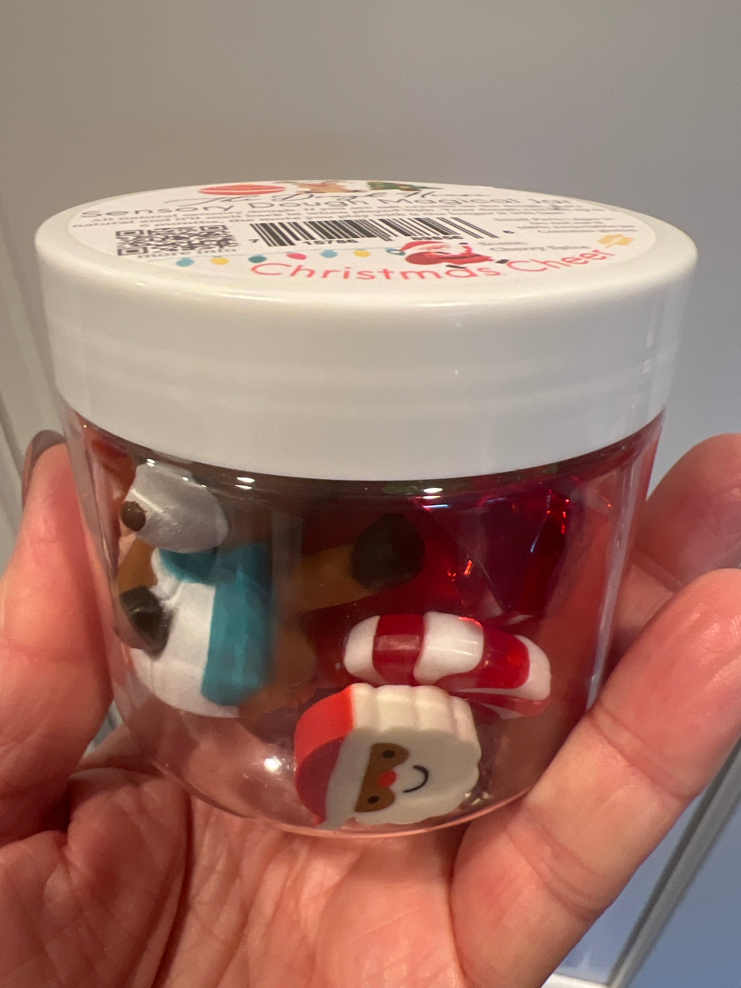 Winter Magical dough Jar -Santa