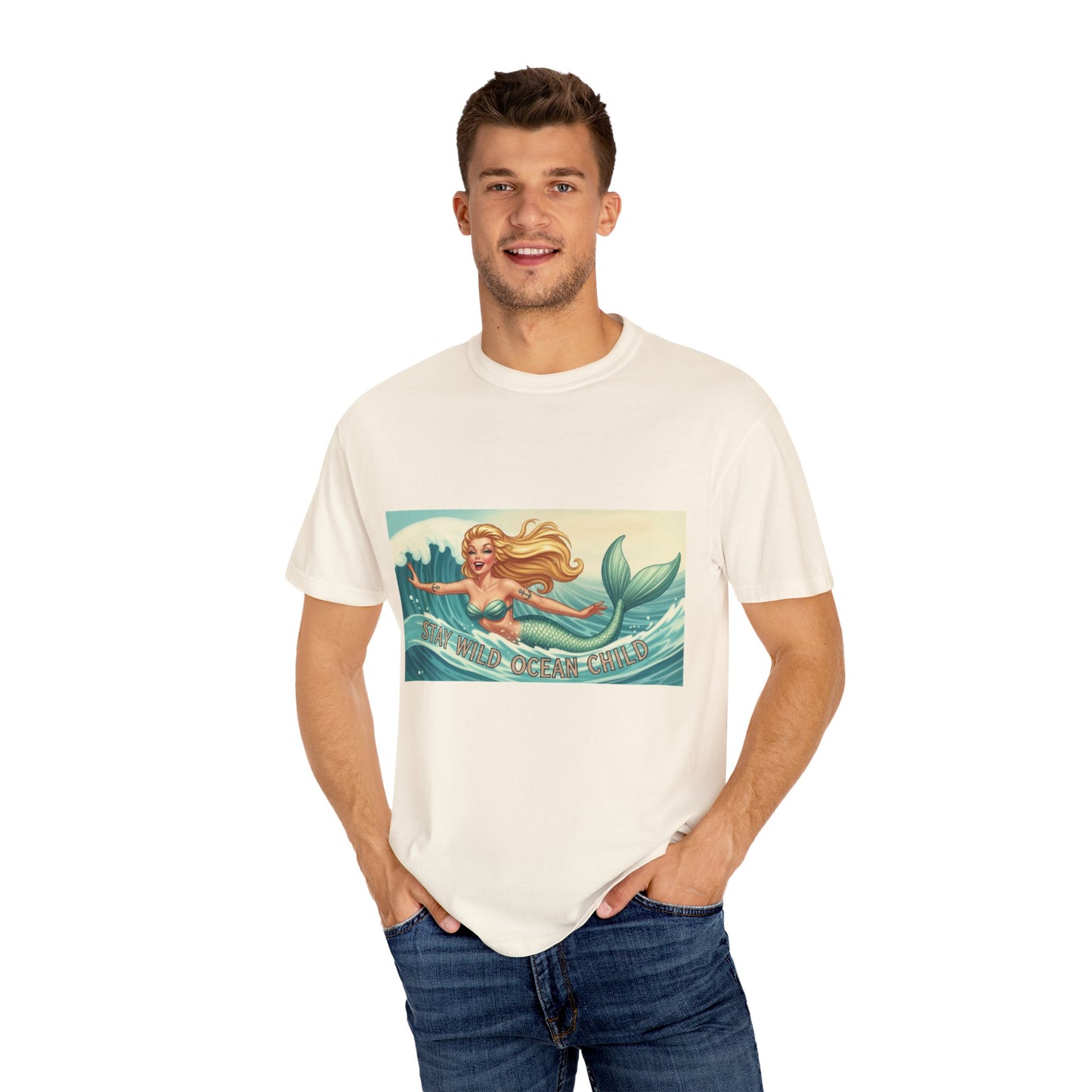 Stay Wild Ocean Child vintage summer tee