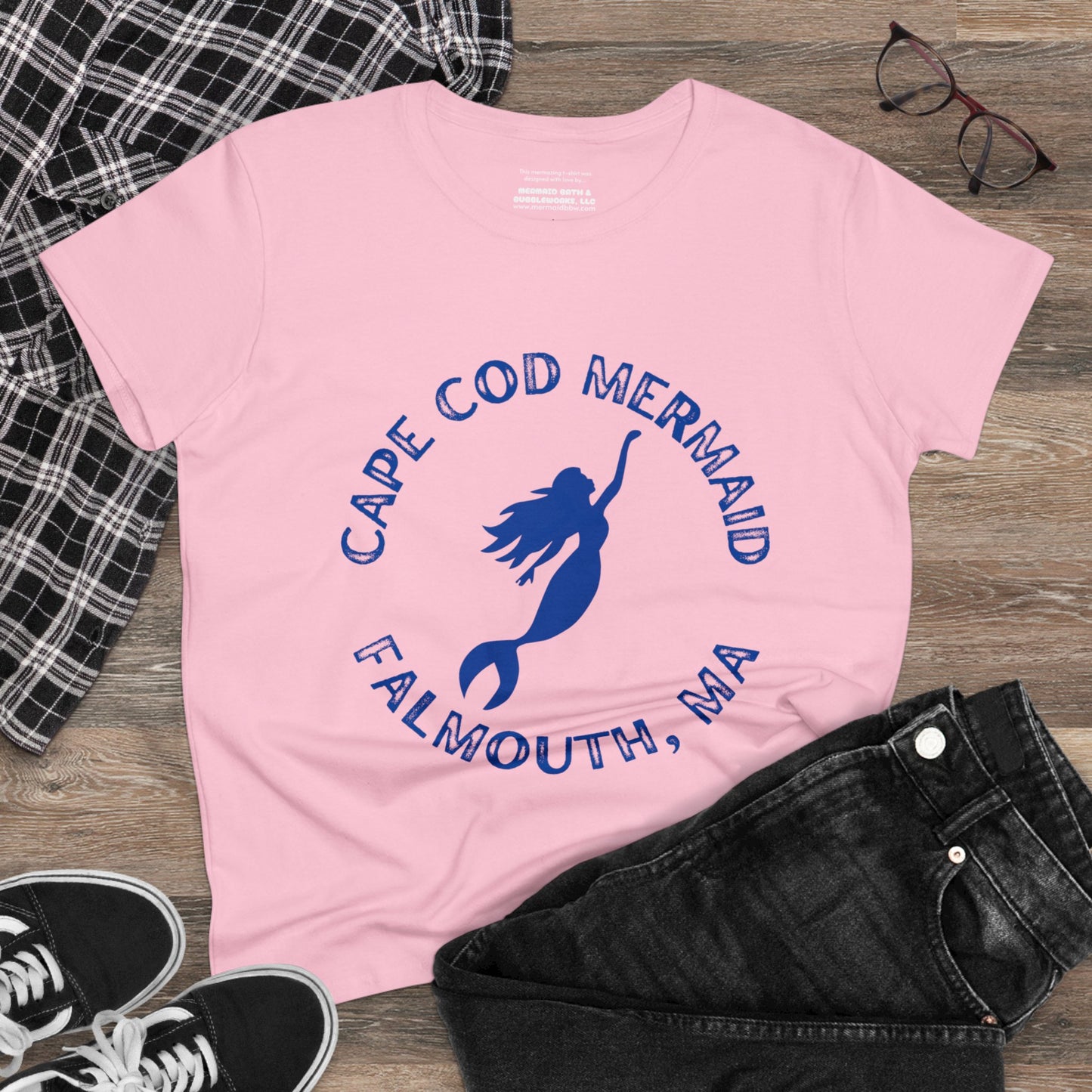 Cape Cod Mermaid Cotton Tee
