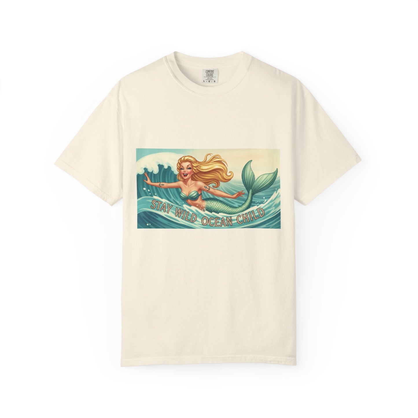 Stay Wild Ocean Child vintage summer tee