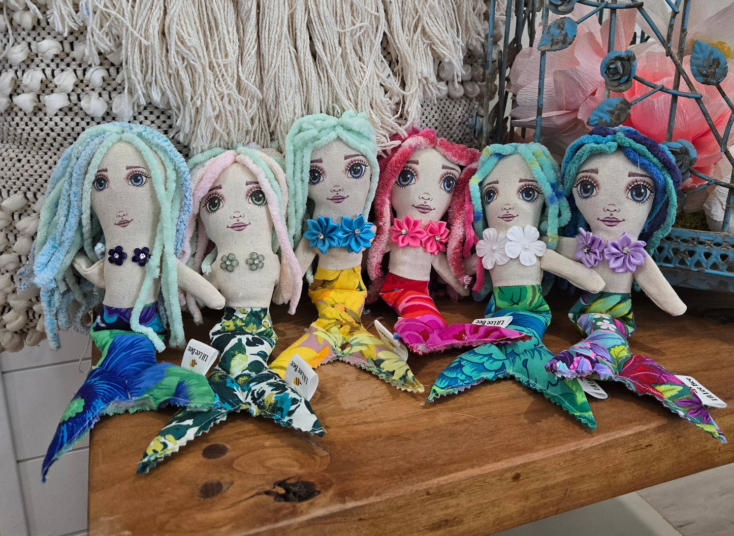 Handmade Mermaid Dolls