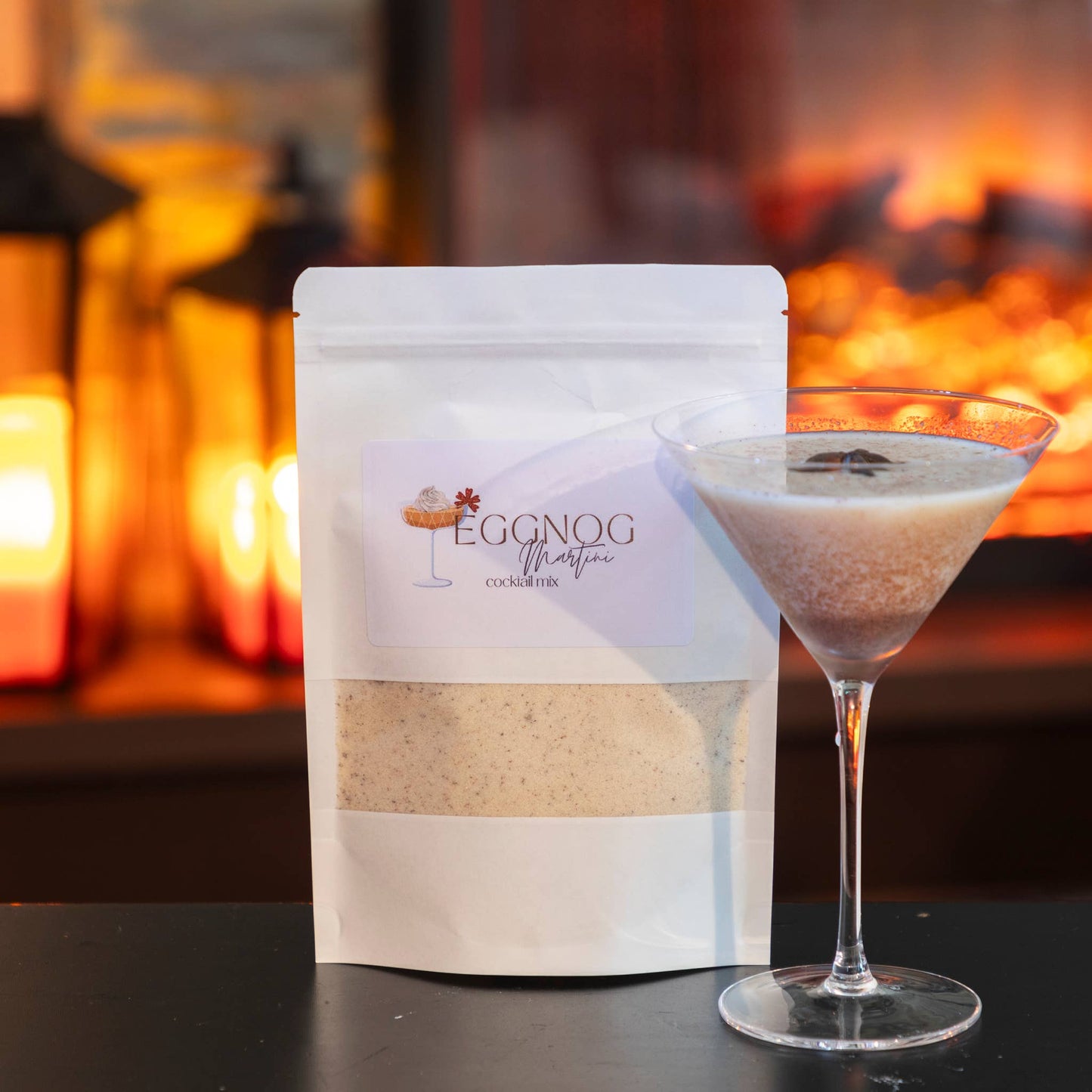 Eggnog Martini Mix: Shot