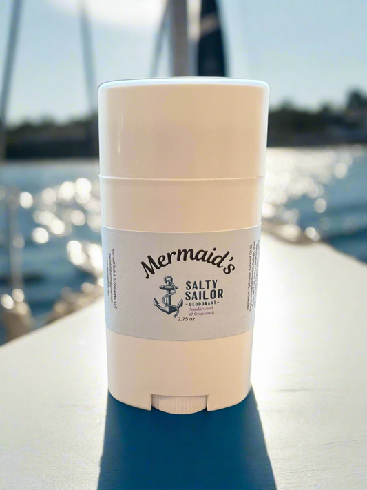 Mermaid’s “Salty Sailor” Natural Deodorant