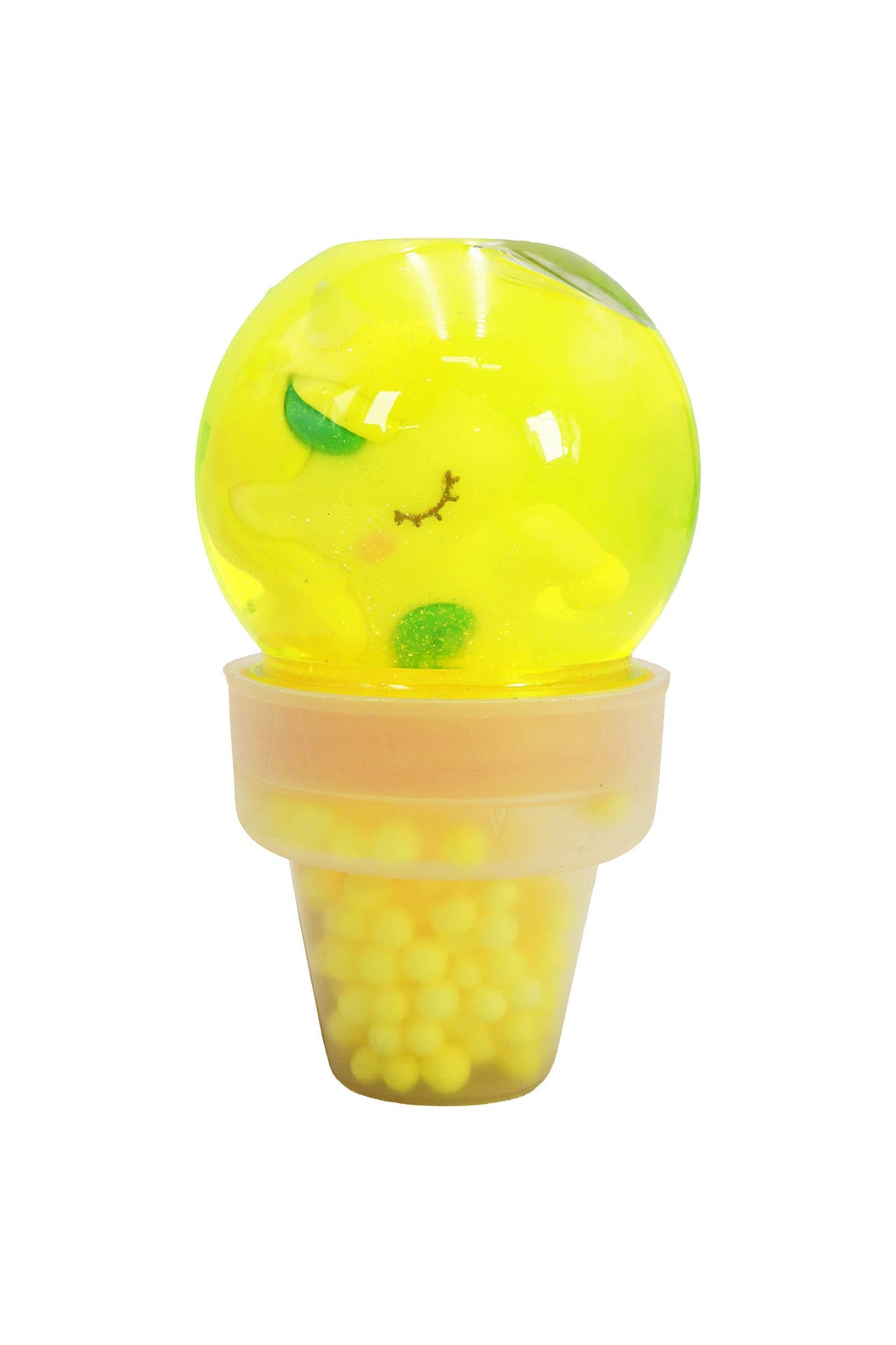 Unicorn Figure Foam Ball Slime Ice Cream Jar