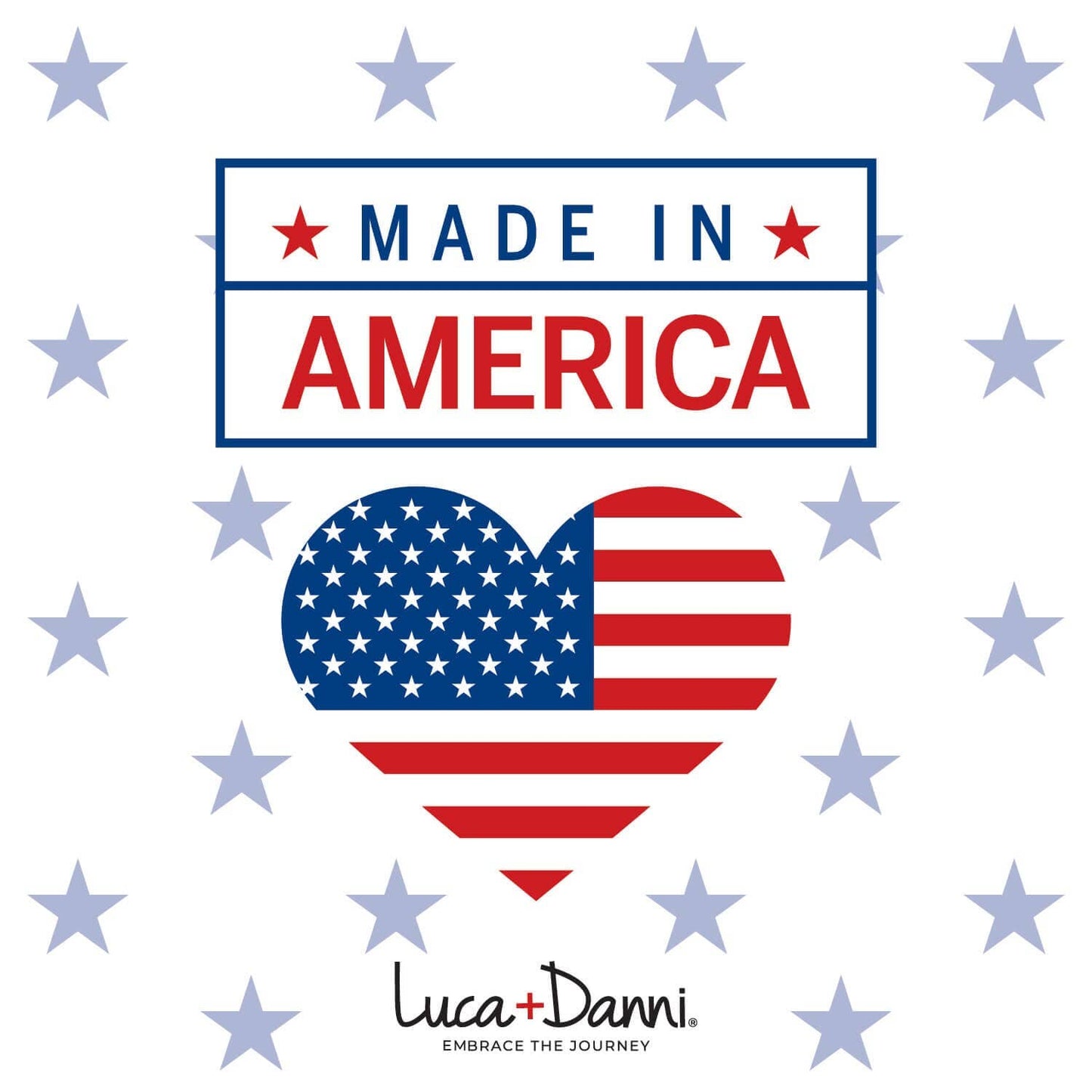 I ❤️ USA Americana Beaded Stretch Anklet (Water Resistant): Silver