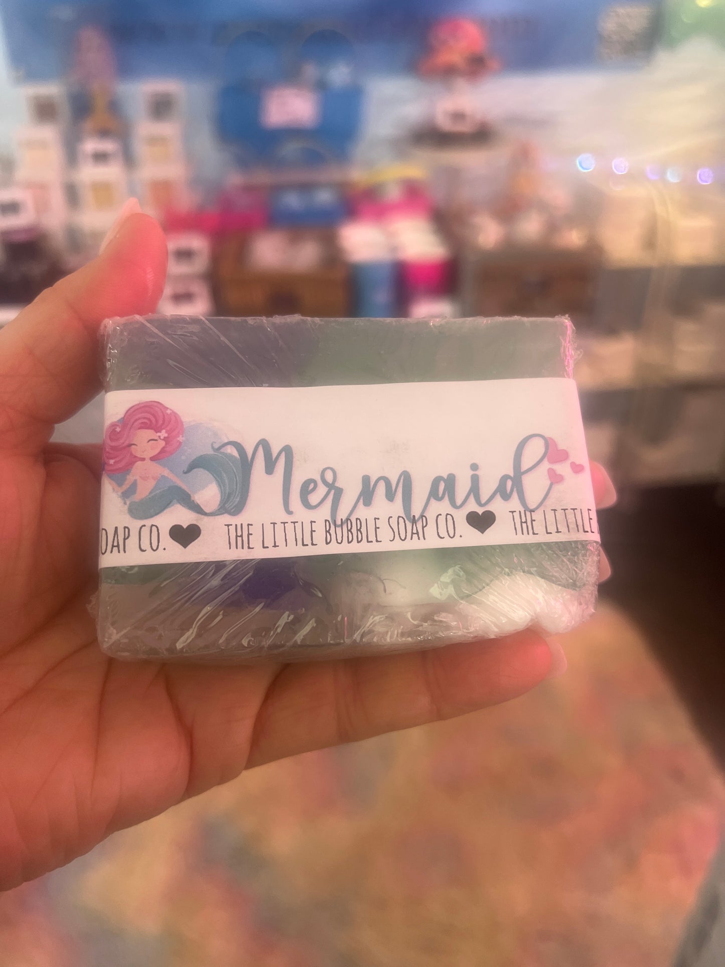 Little Bubble mermaid soap