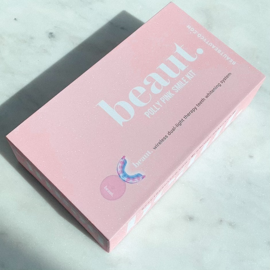 Wireless teeth whiting system (pink)