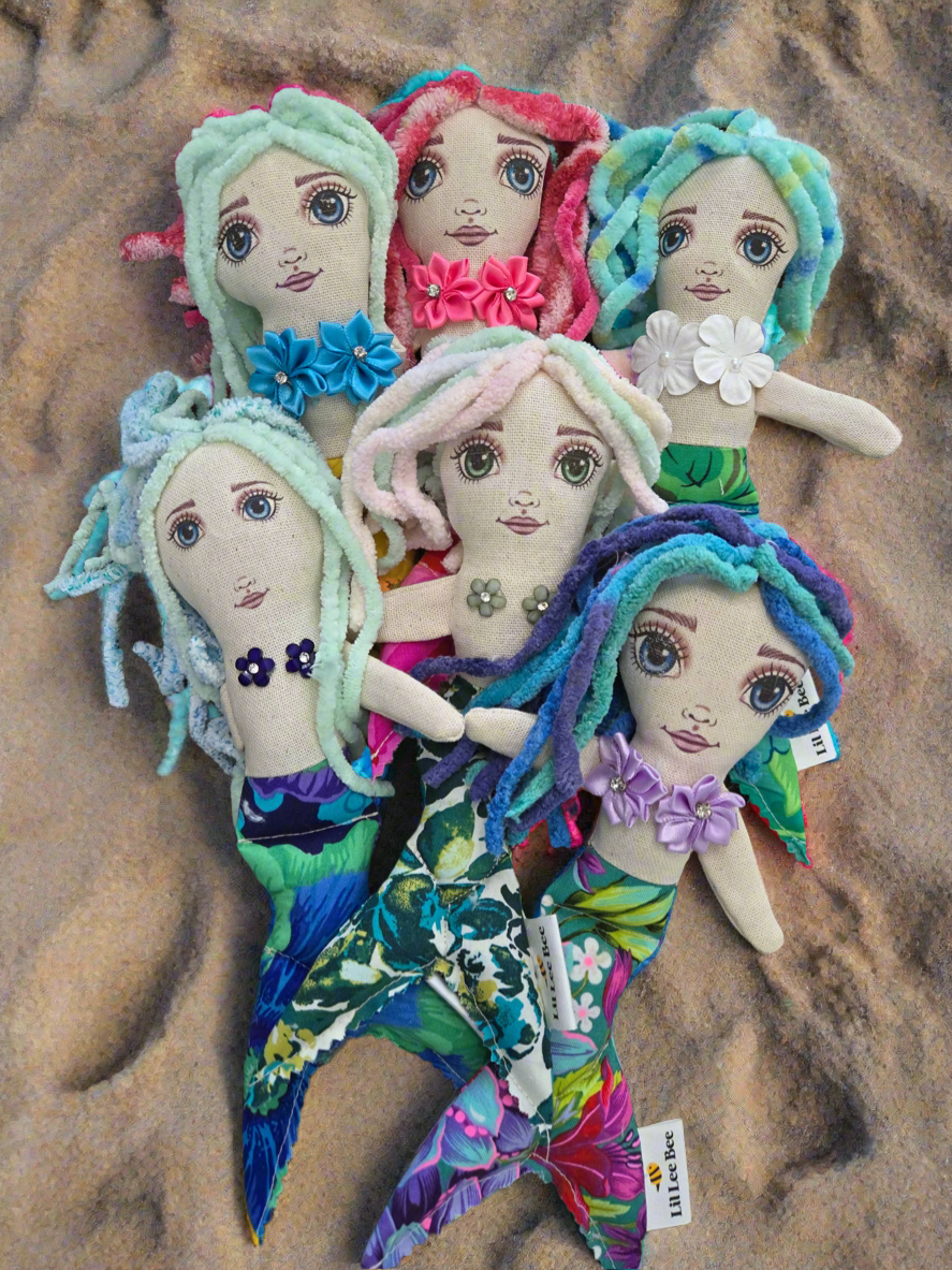 Handmade Mermaid Dolls