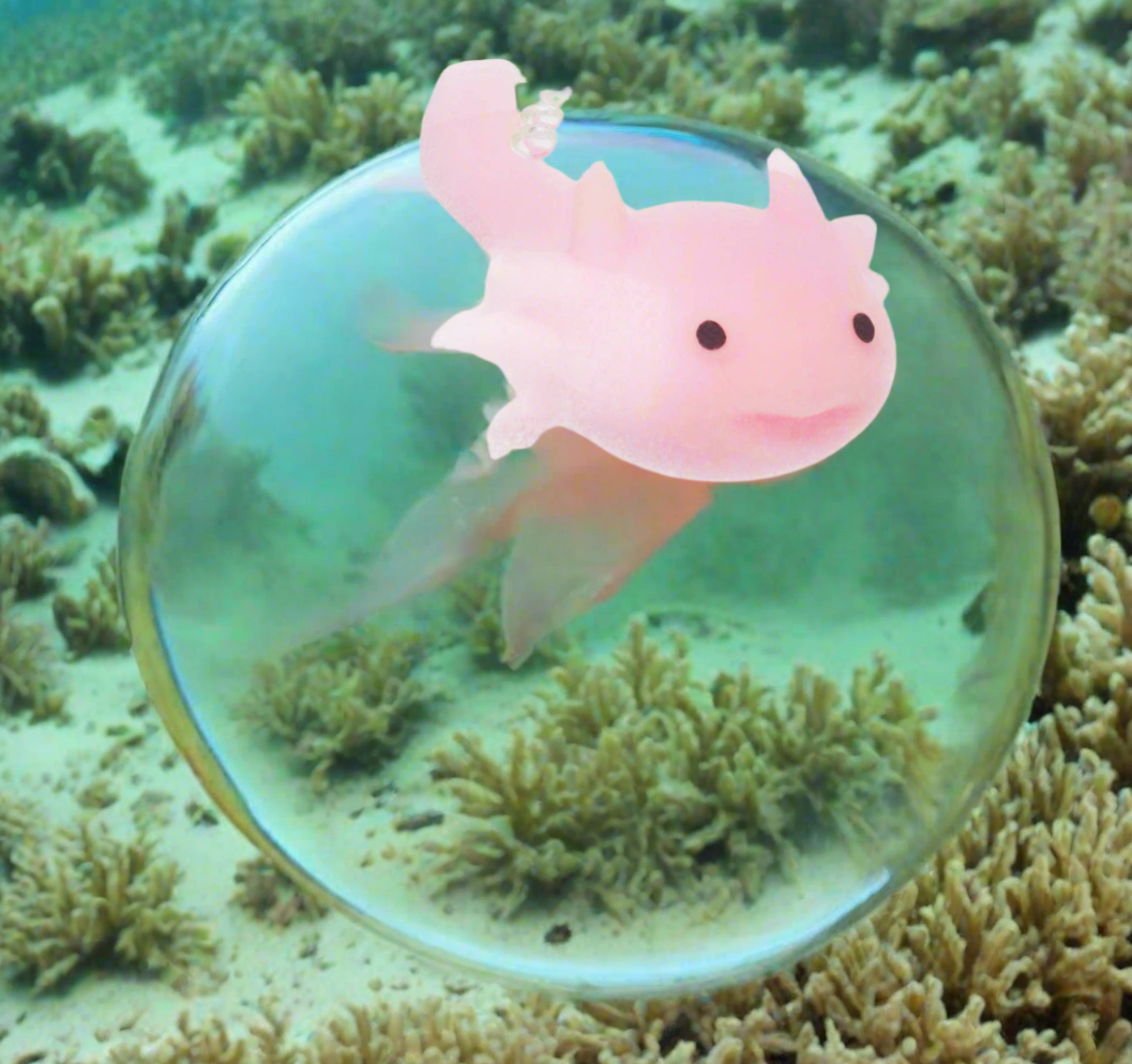 Axolotl Squeeze Ball