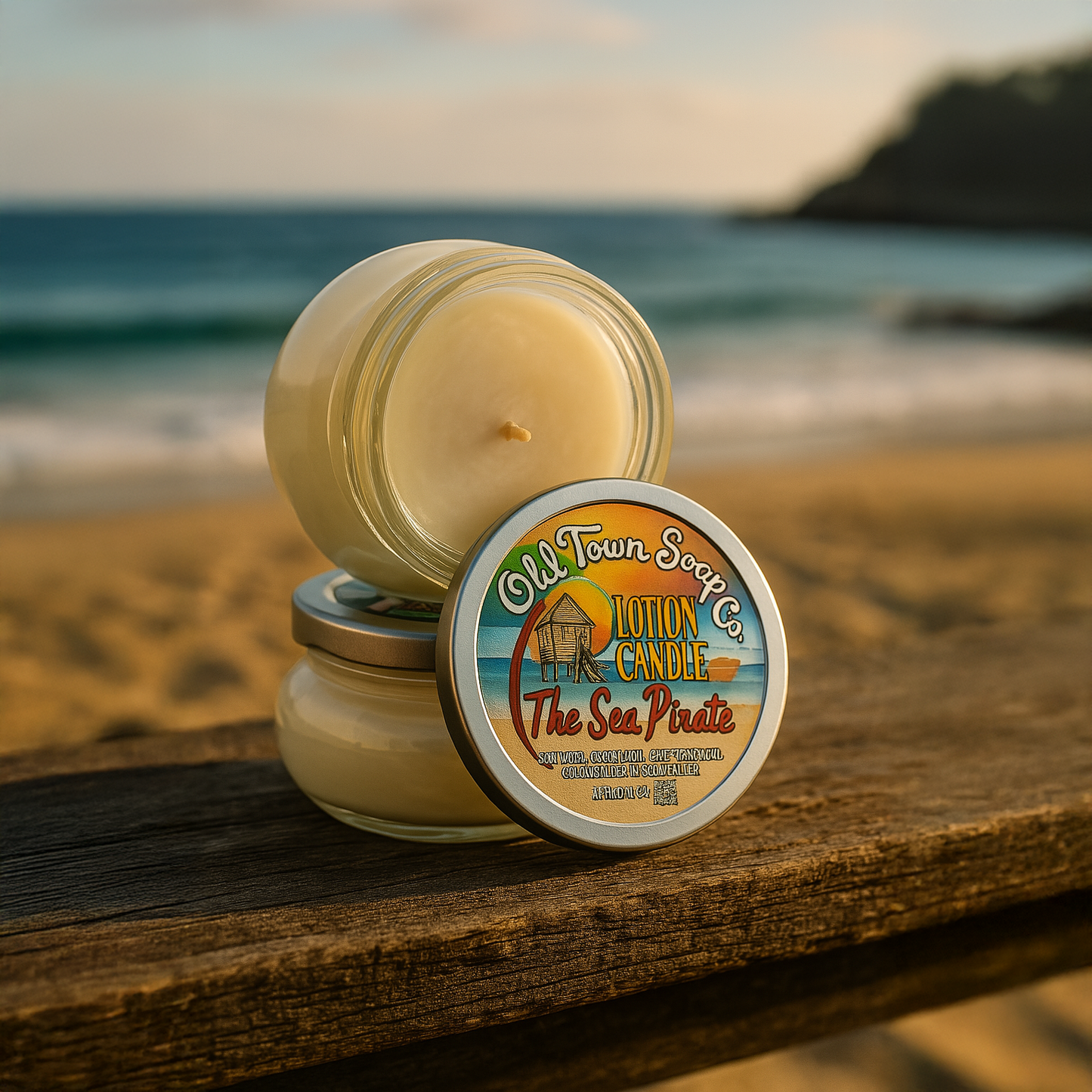 Beach Scents Lotion Candle