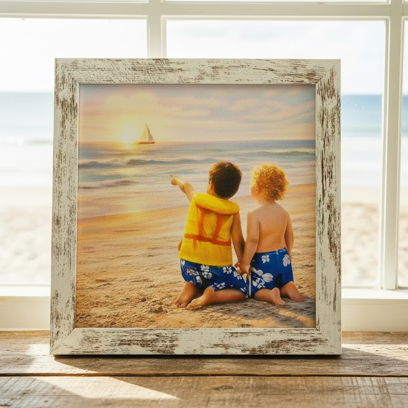 Beach “Brudders” Canvas print - Exclusive