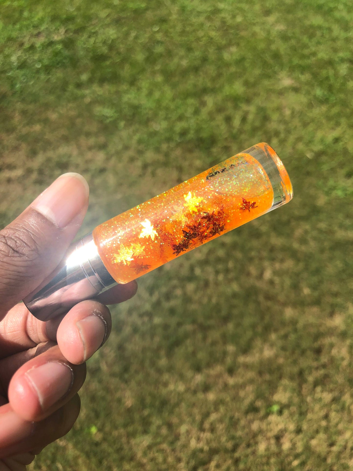 Autumn Leaves Lip Oil | Lip Oil Treatment | Moisturize Lip: Vanilla Brown Sugar