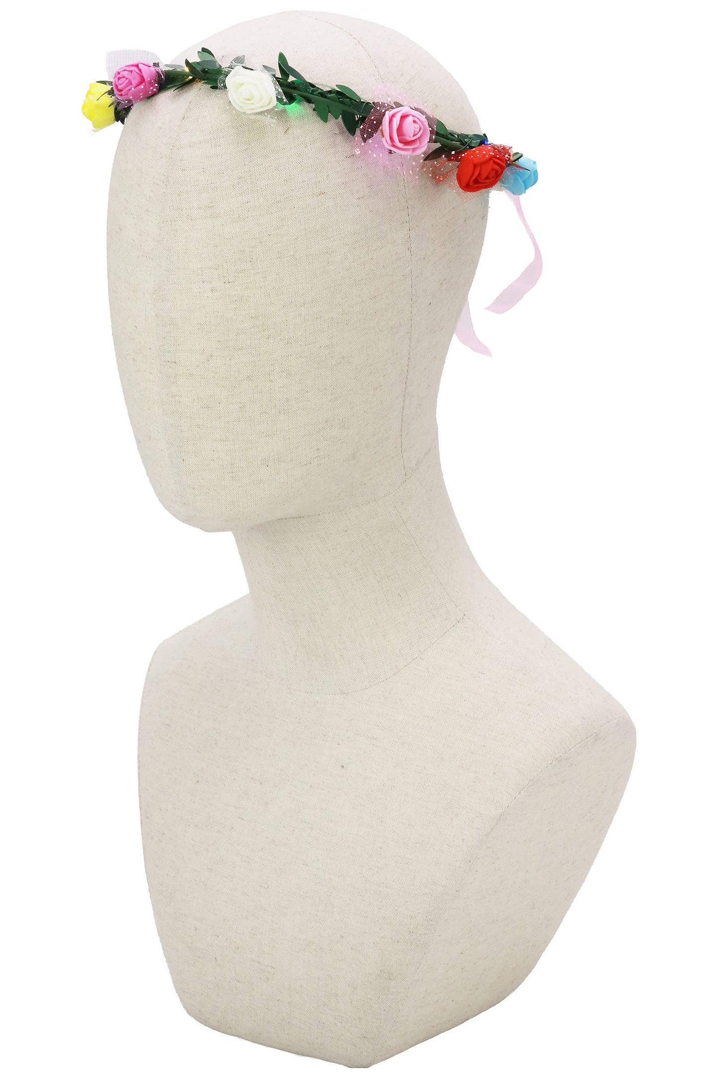 LED Light Up Flower Crown