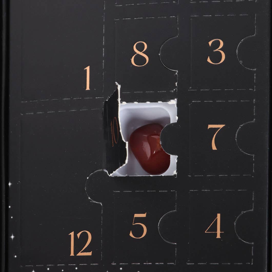 12-Day Christmas Crystal Necklace Advent Calendar