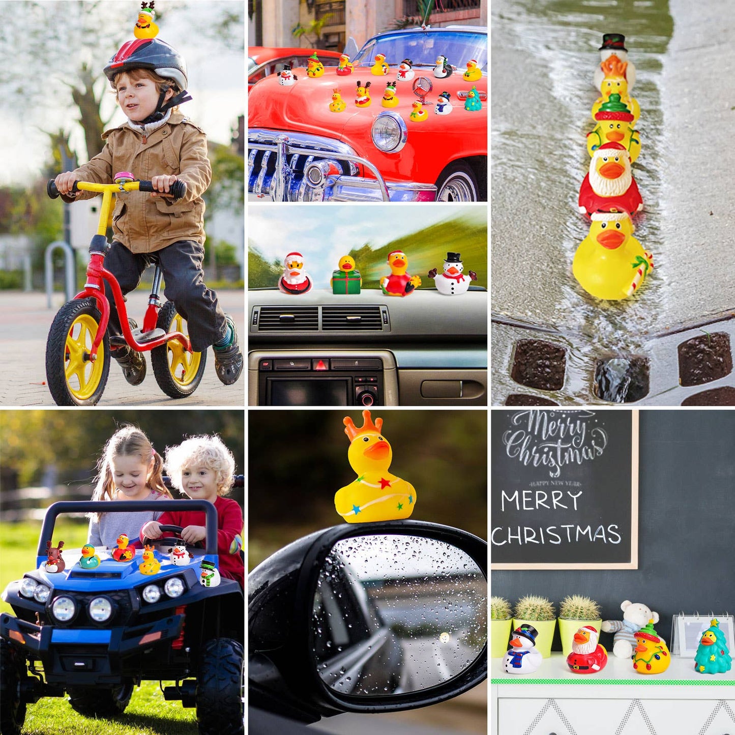 Christmas Advent Calendar - Rubber Ducks 24 Pcs