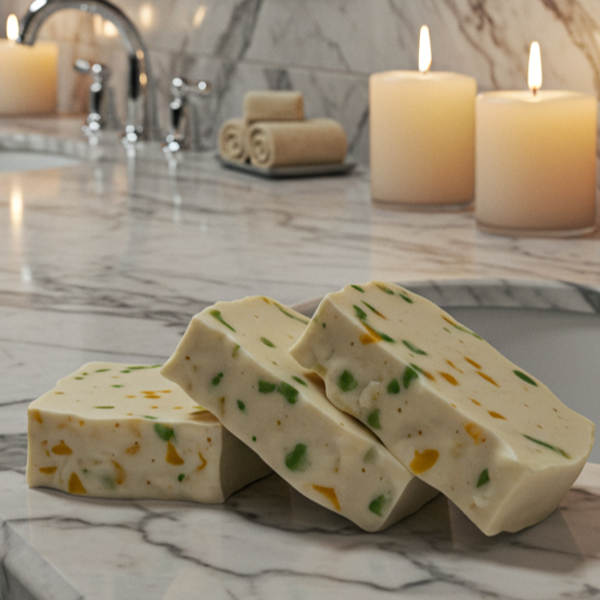 Mermaid's Avocado & Lemon Artisan Soap