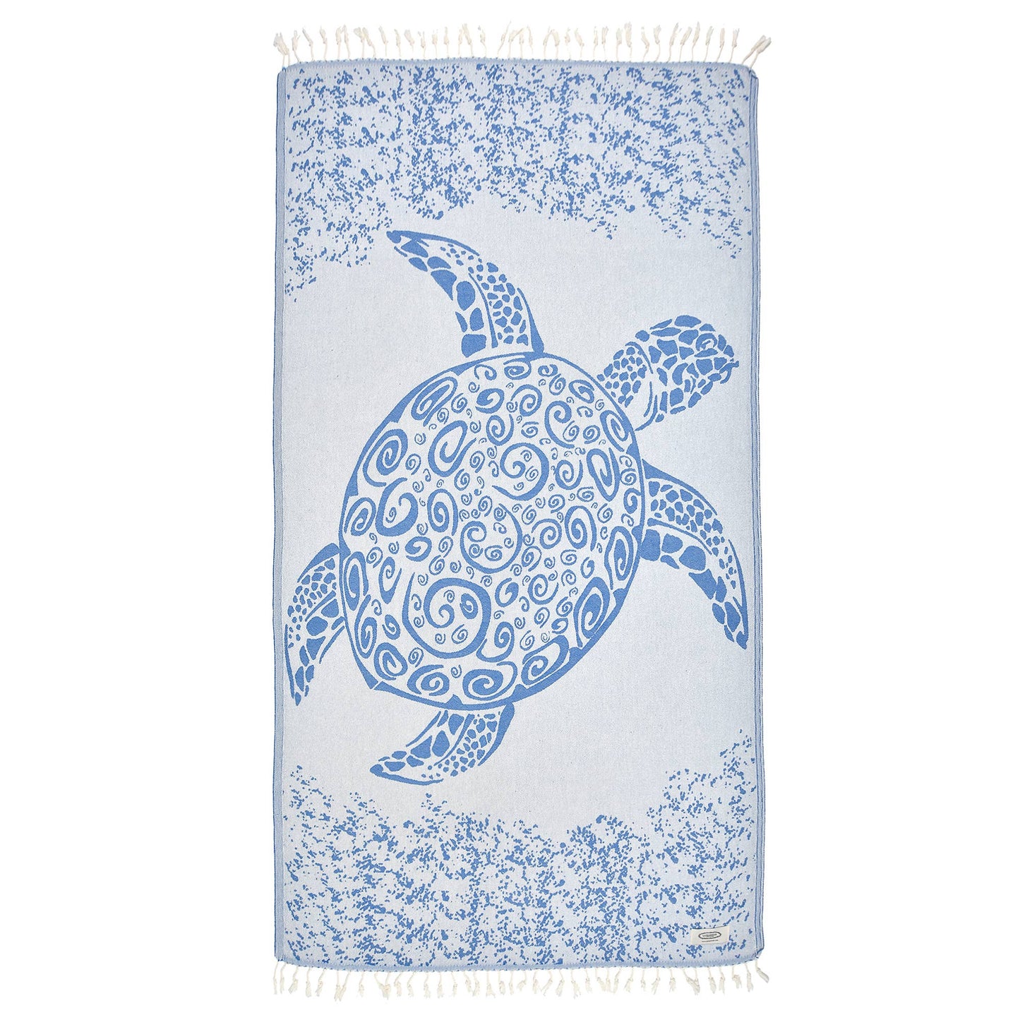 Sea Turtle Sand-Free 100% Cotton Turkish Towel