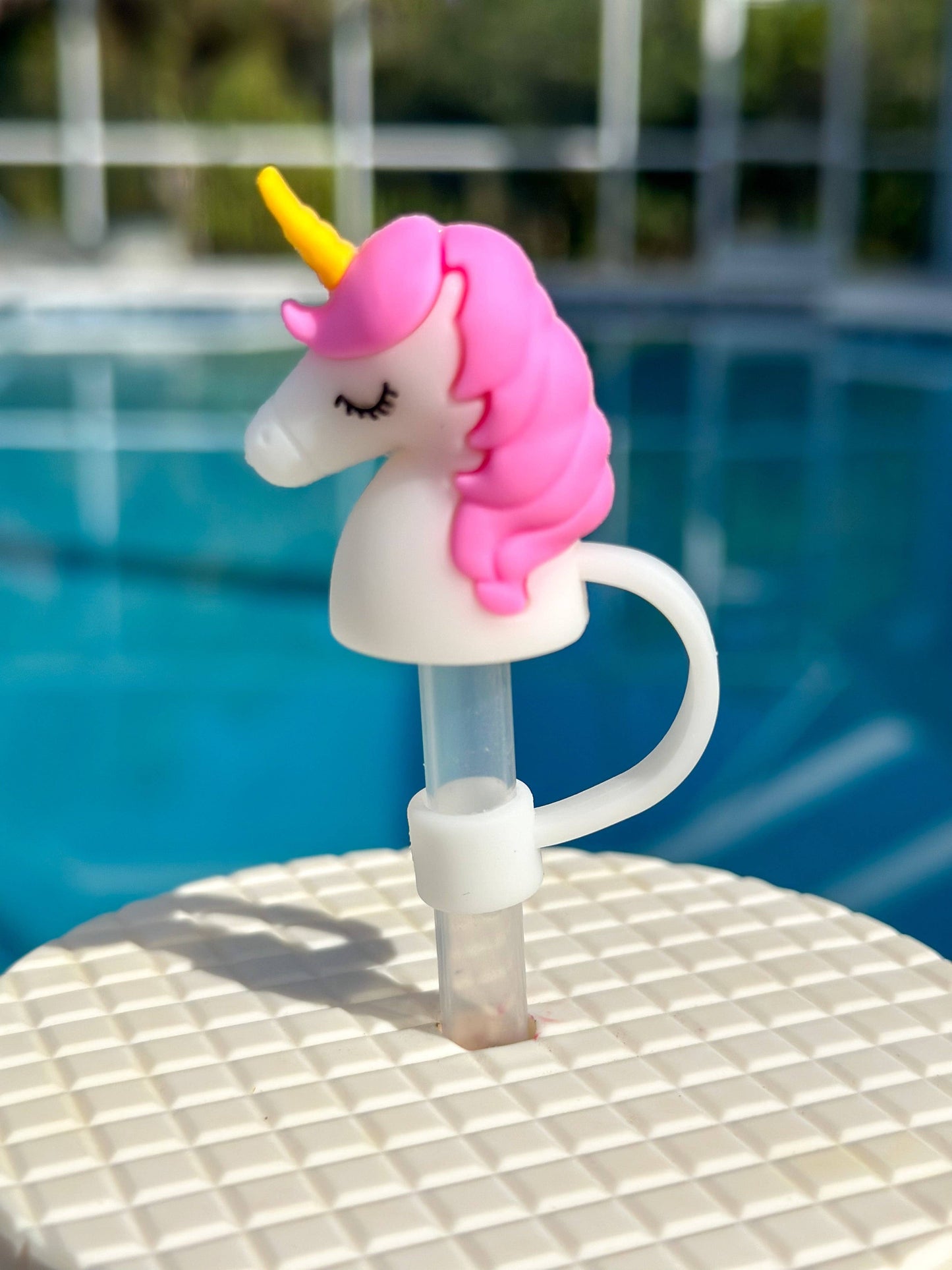 Straw Cover "Unicorn"