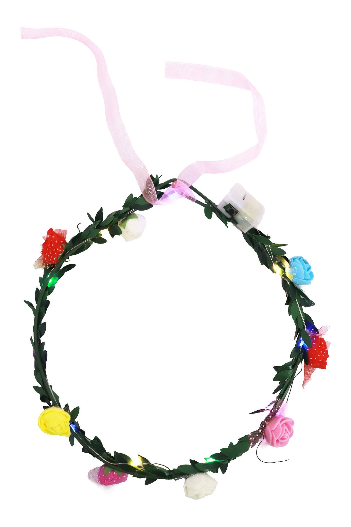 LED Light Up Flower Crown