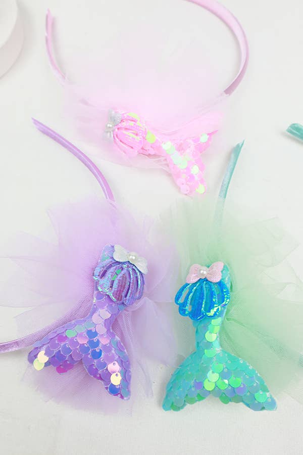 Kids Mermaid Tutu Headband