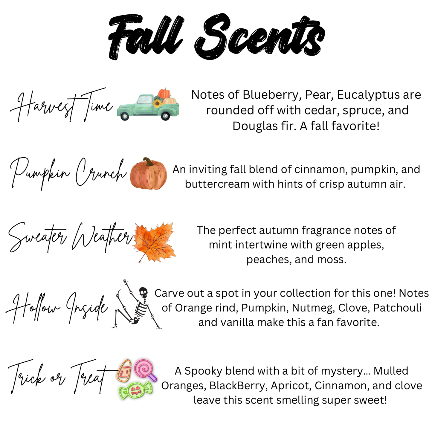 FALL Scent Car Diffusers: Candy Apple