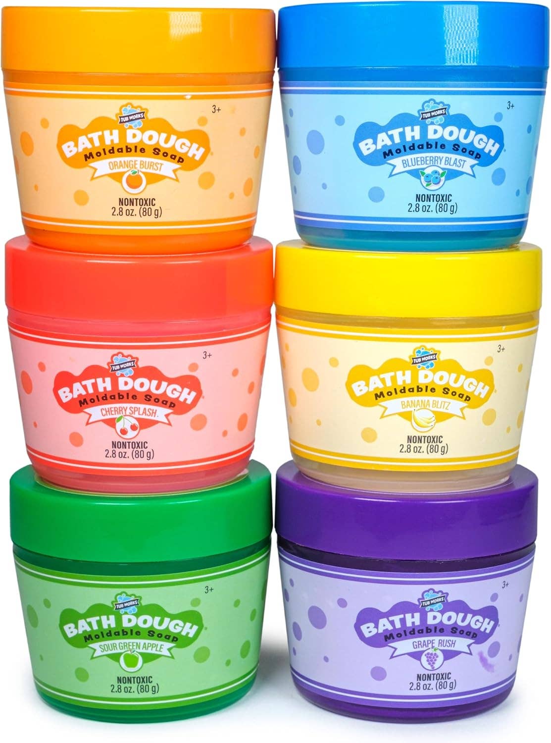 Tub Works® Bath Dough™ Moldable Kids Soap l