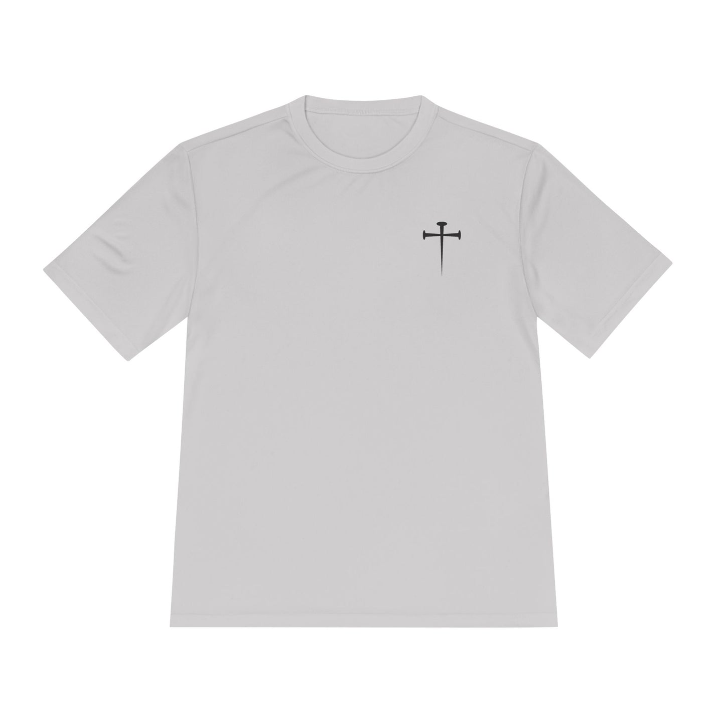 Unisex Moisture Wicking Tee - Psalm 91:11 Inspirational Sports Shirt