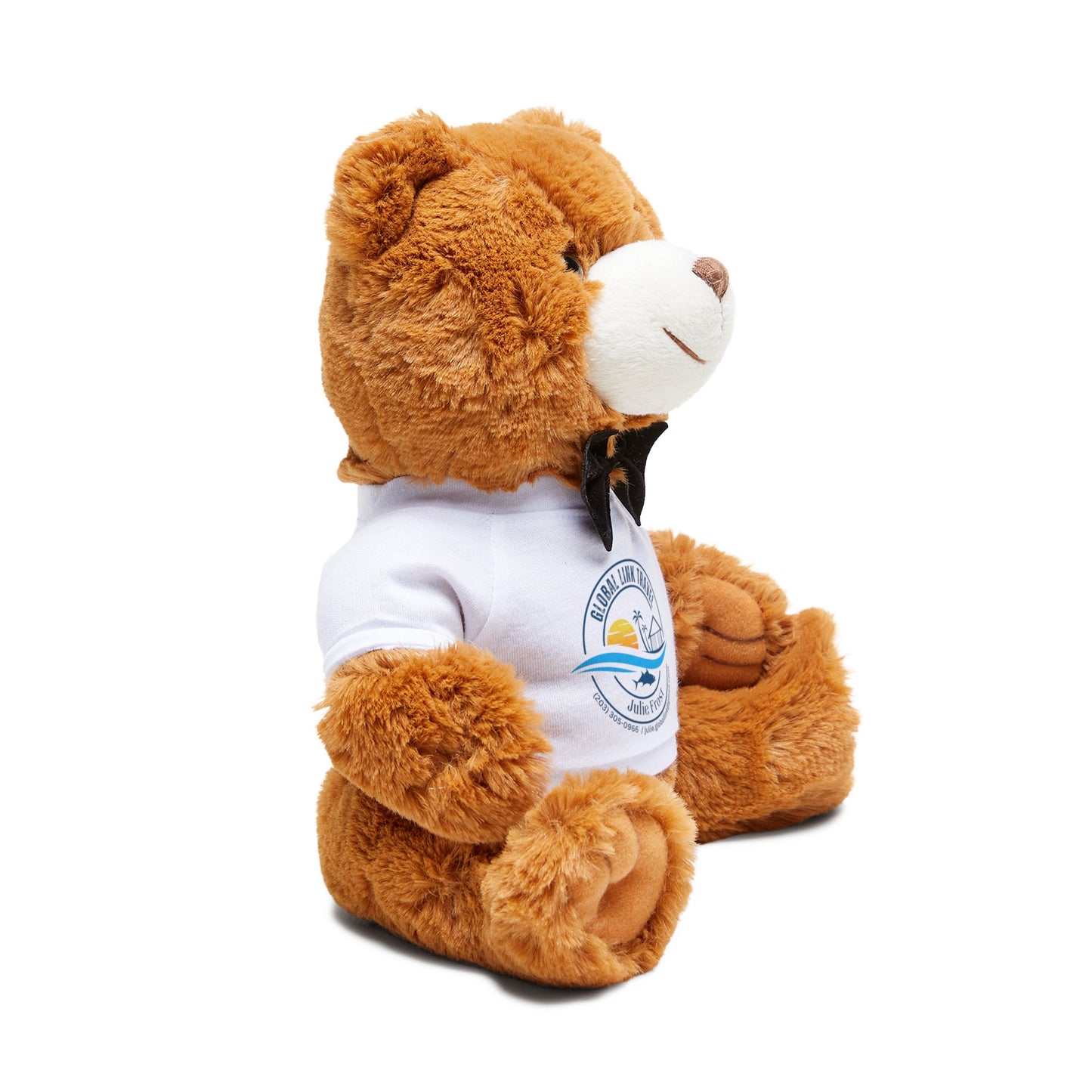 Global Link Travel Teddy Bear with T-Shirt