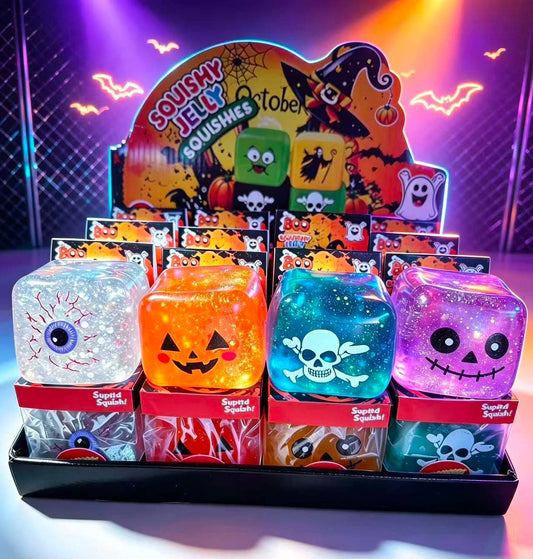 Halloween Maltose Squish Cube Collection – 4  Designs to choose from