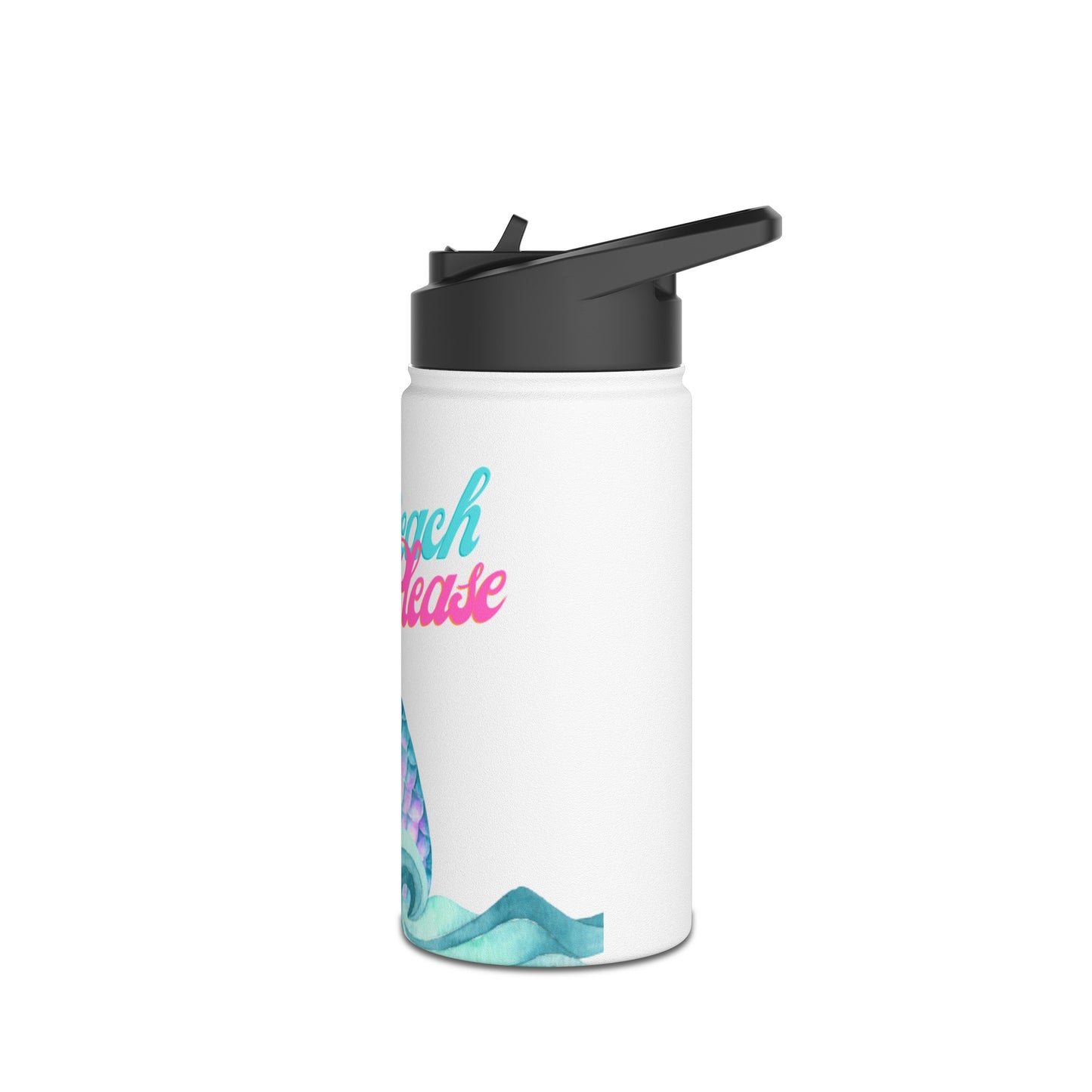 Stainless Steel Water Bottle, Standard Lid