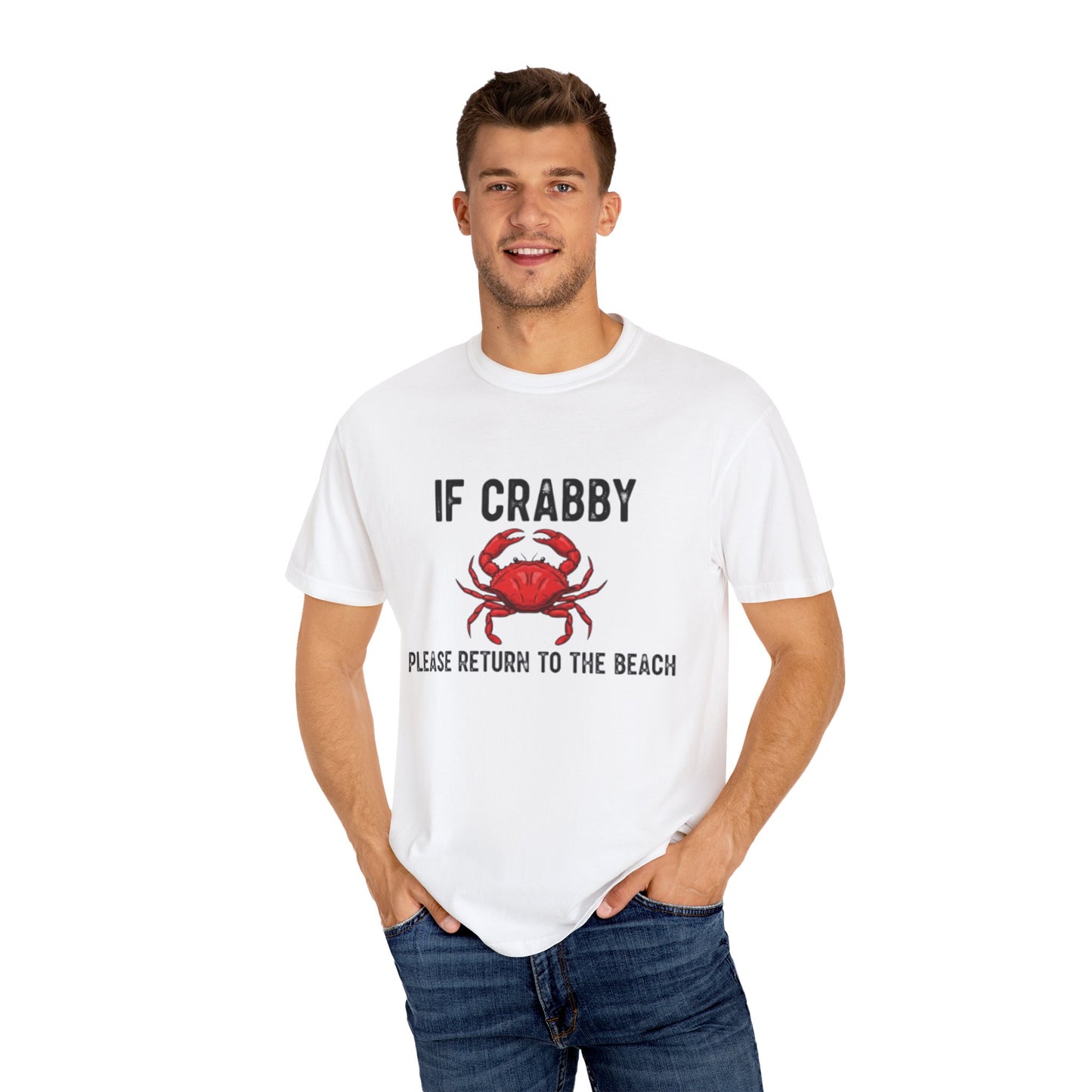 “If Crabby Please Return to the Beach" Summer T-Shirt