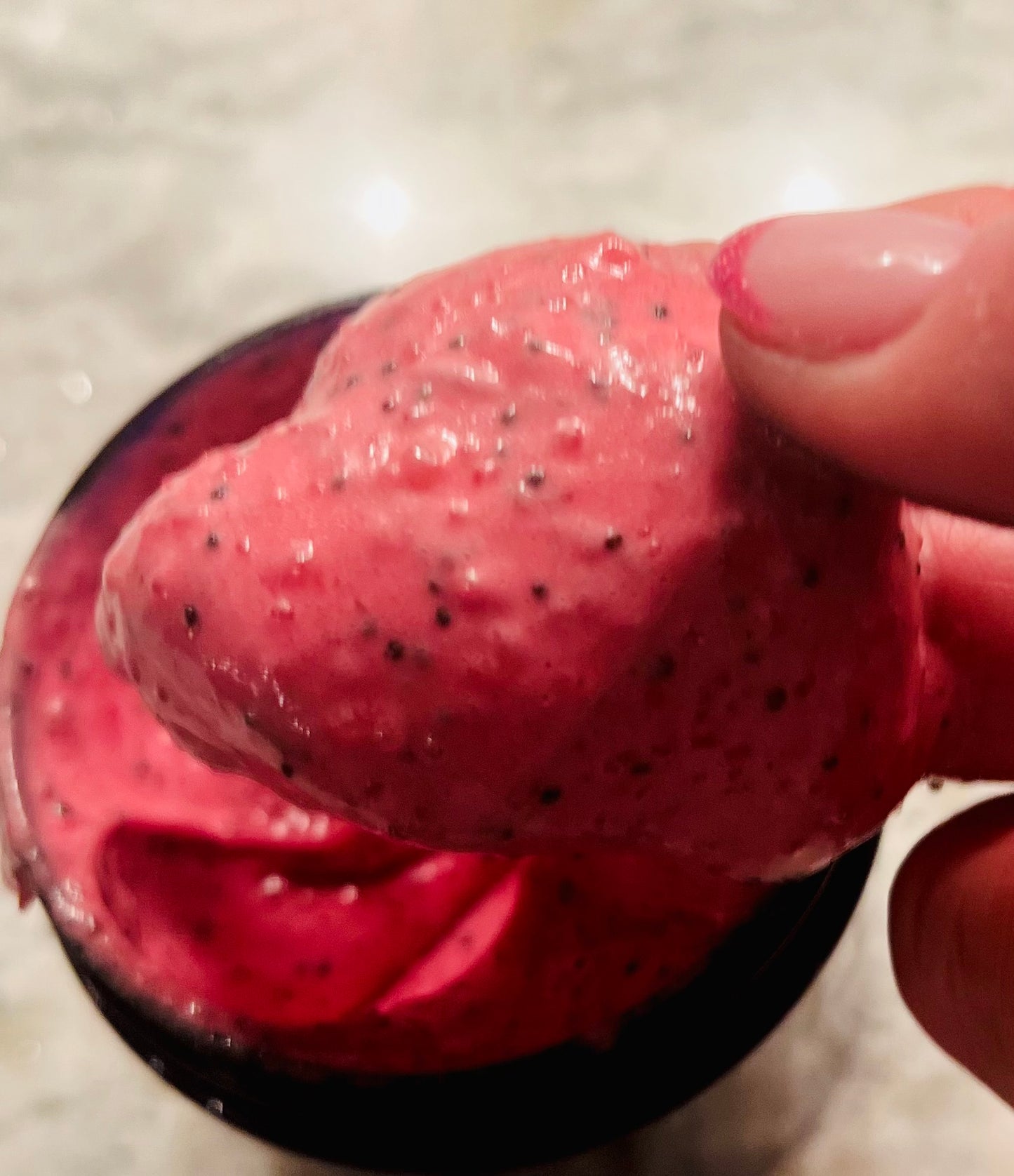 Watermelon Dragon Fruit Sugar Scrub