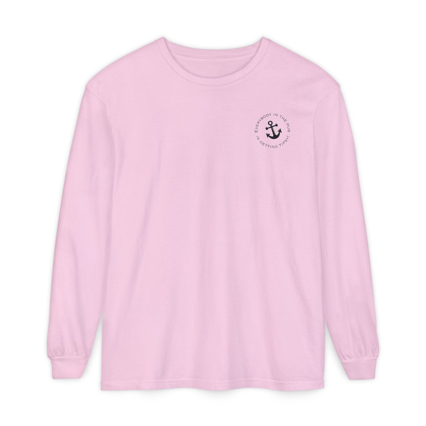 Tipsy Mermaid Long Sleeve T-Shirt - Dive Bar Vibe for Fun-Loving Souls