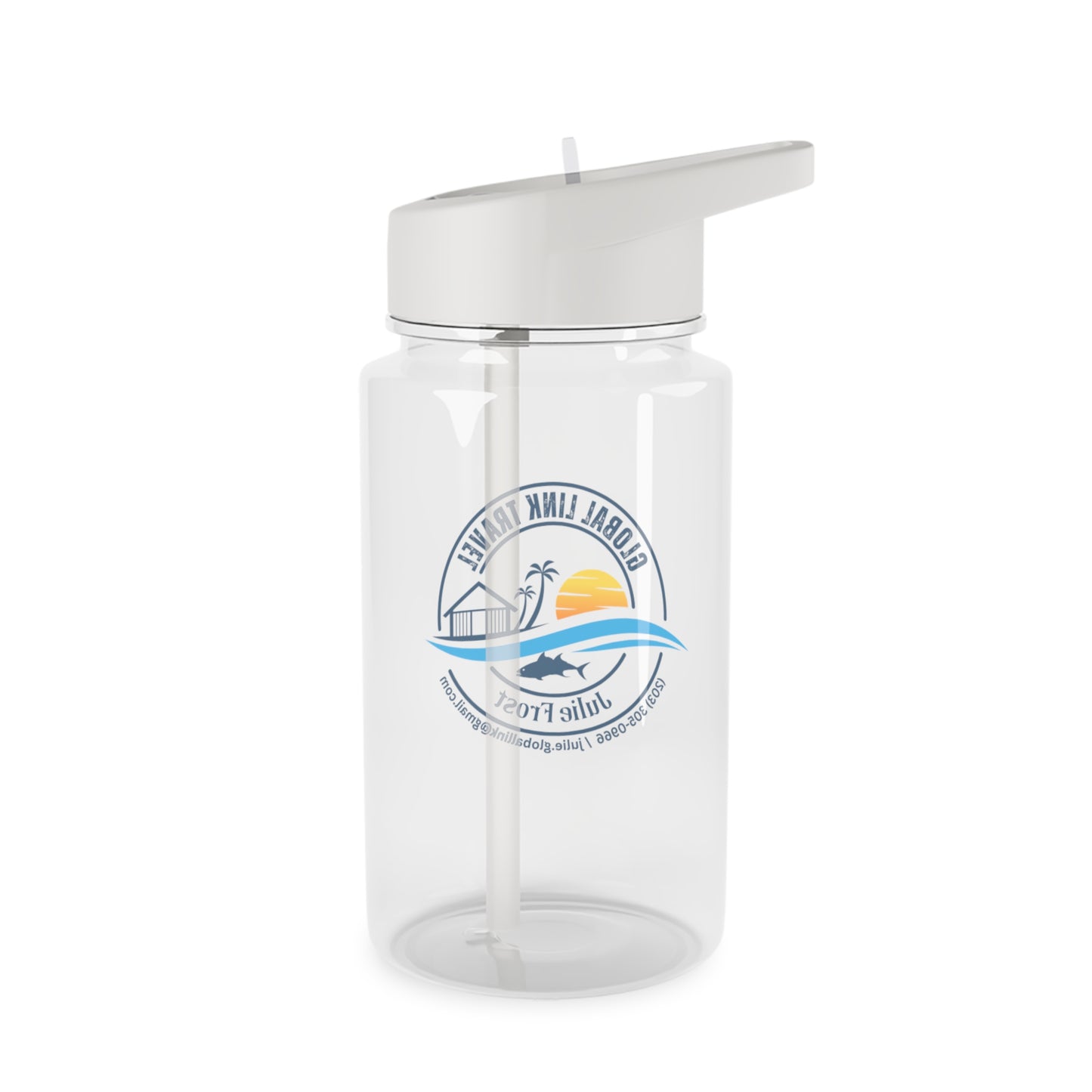 Global Link Travel Tritan Water Bottle