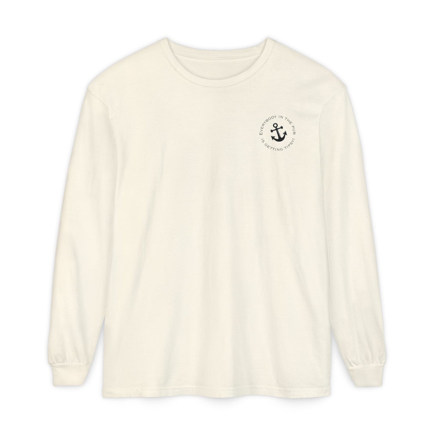 Tipsy Mermaid Long Sleeve T-Shirt - Dive Bar Vibe for Fun-Loving Souls