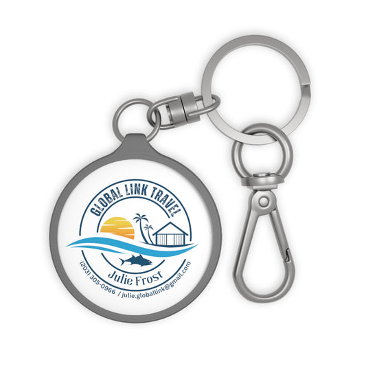 Global Link Travel Keyring Tag