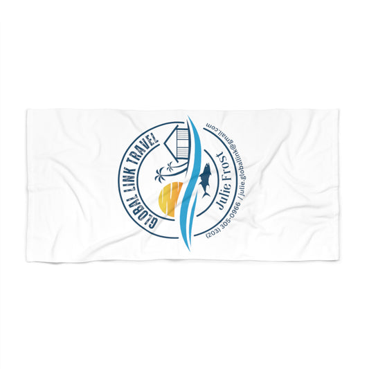 Global link travel Beach Towel