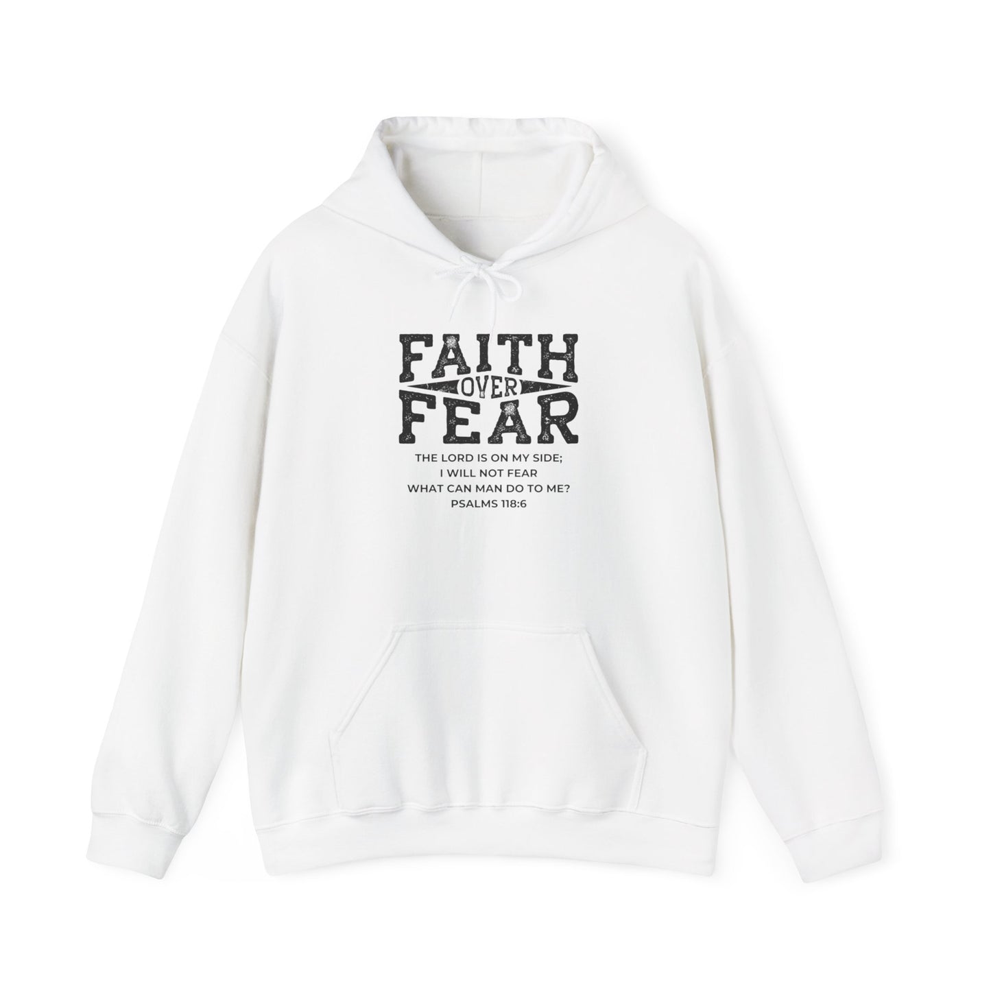 Faith Over Fear - Heavy Blend™ Hooded Sweatshirt