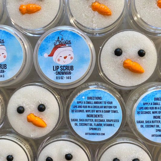 Snowman Lip Scrub