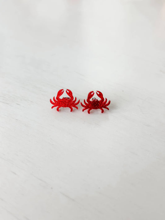 "So Crabby" Stud Earrings