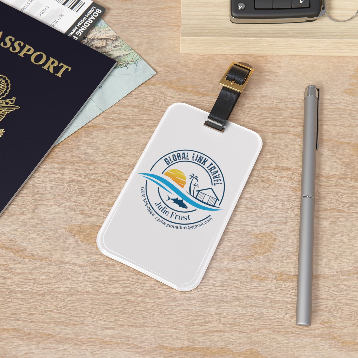 Global Link Travel Luggage Tag