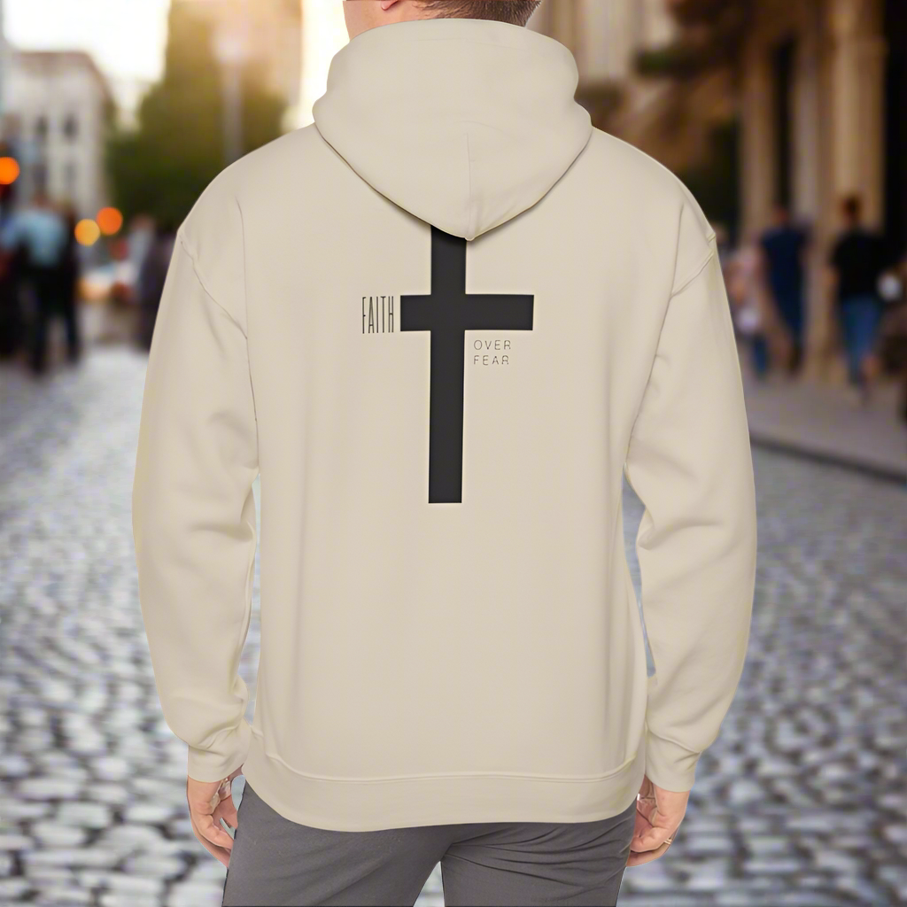 Faith Over Fear - Heavy Blend™ Hooded Sweatshirt