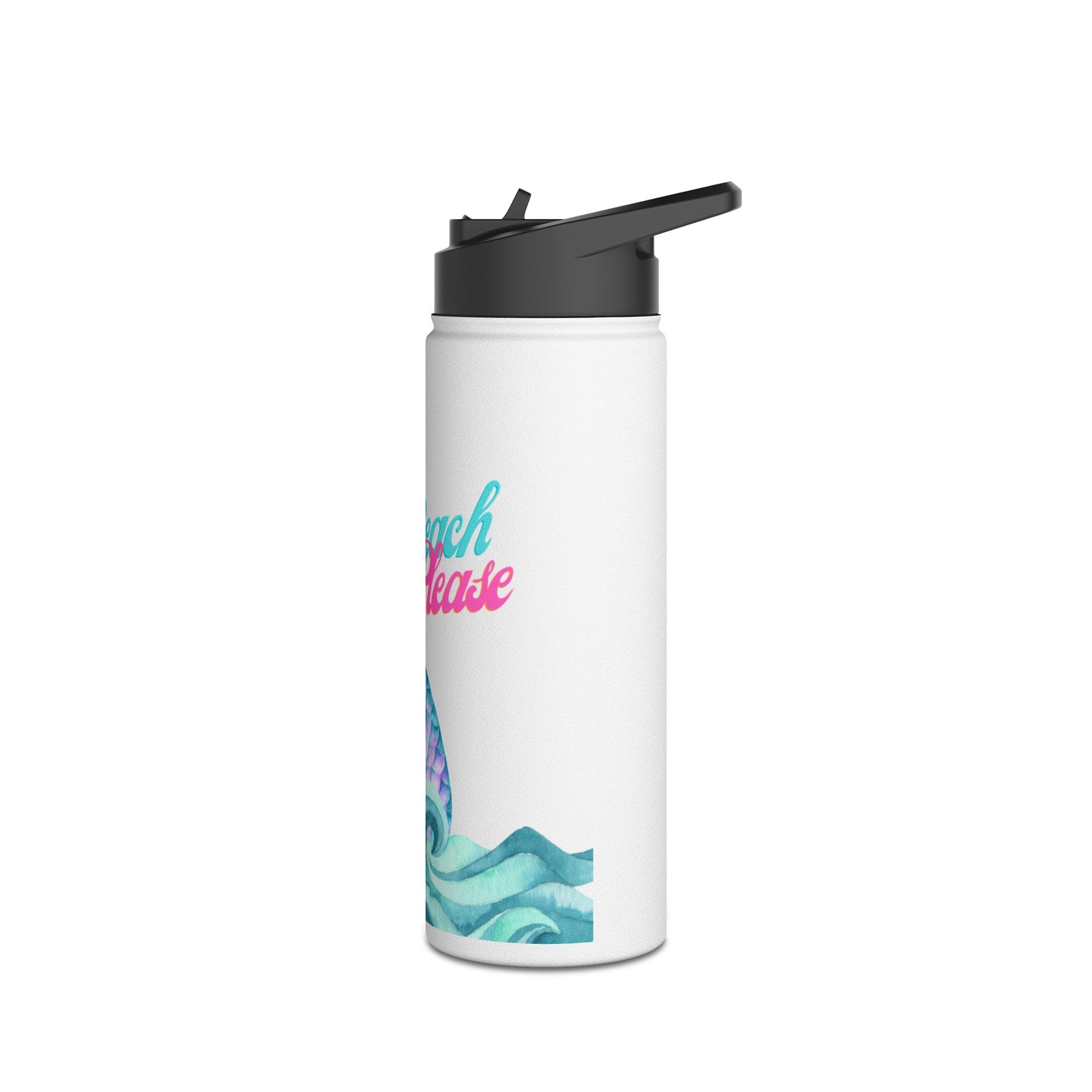 Stainless Steel Water Bottle, Standard Lid