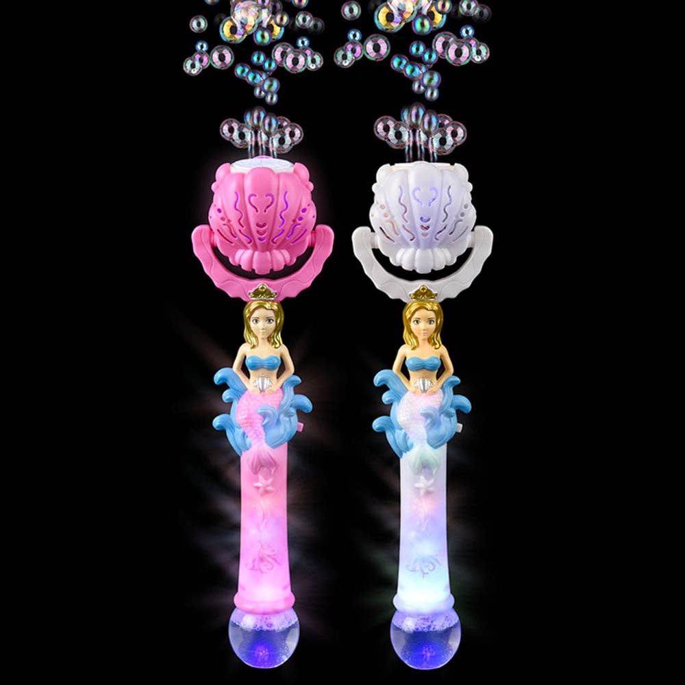 18" Mermaid Rotating Bubble Wand - LLB Toys