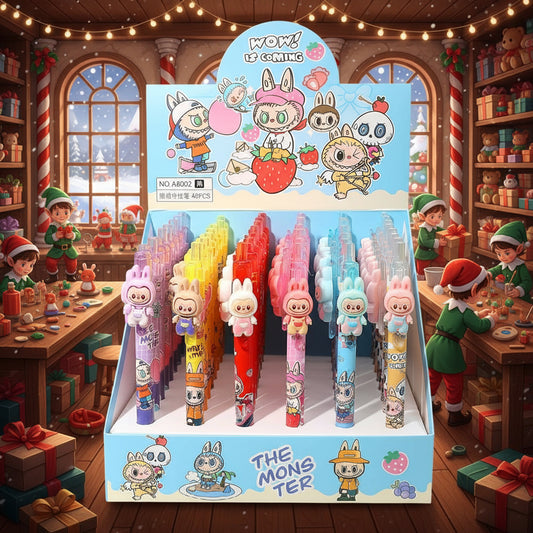 Labubu Monster Bunny Character Ball Pens