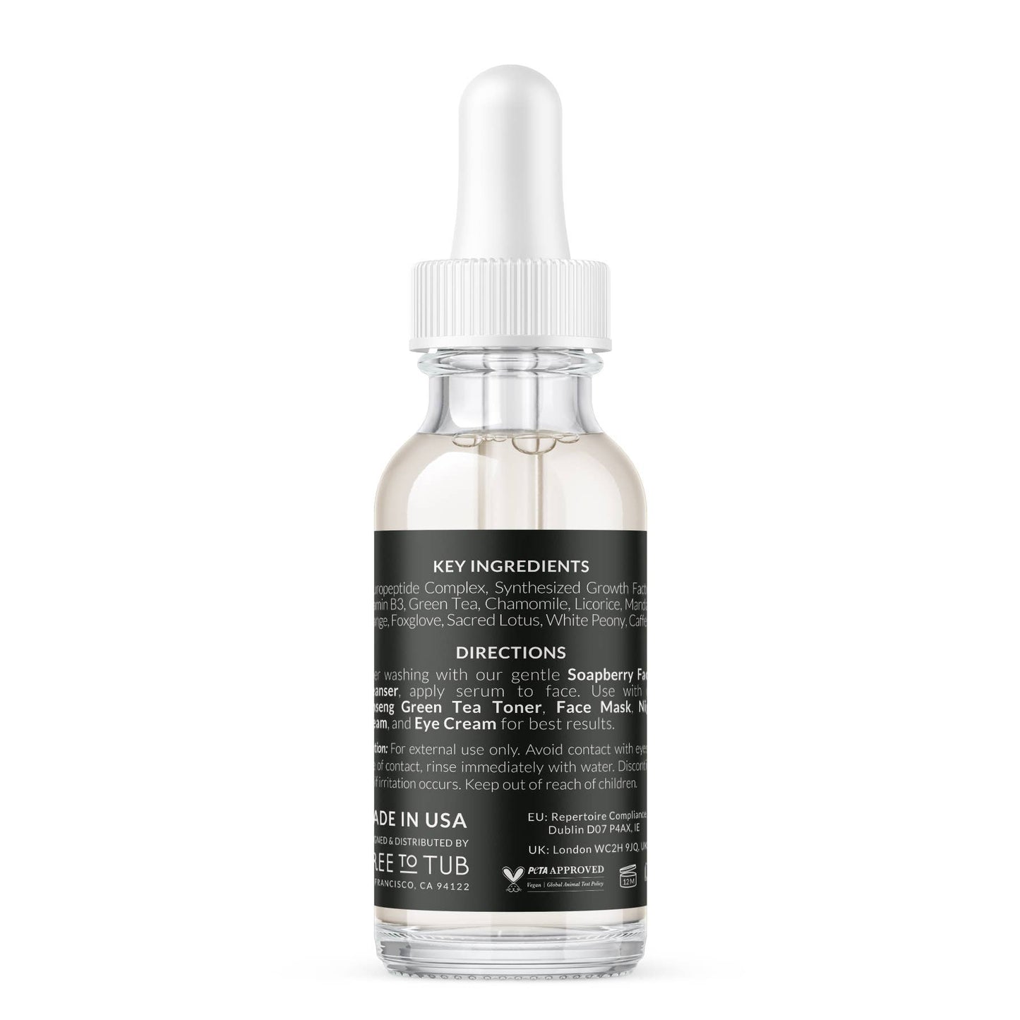 Instant Miracle Antiaging Peptide Serum: 1.0 oz
