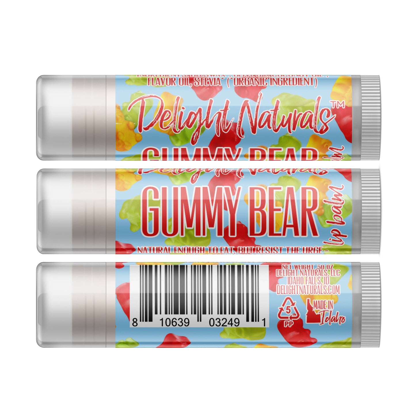 Jumbo Gummy Bear Lip Balm