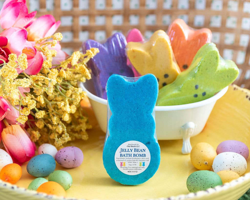 Easter Bunny Bath Bombs: Marshmallow