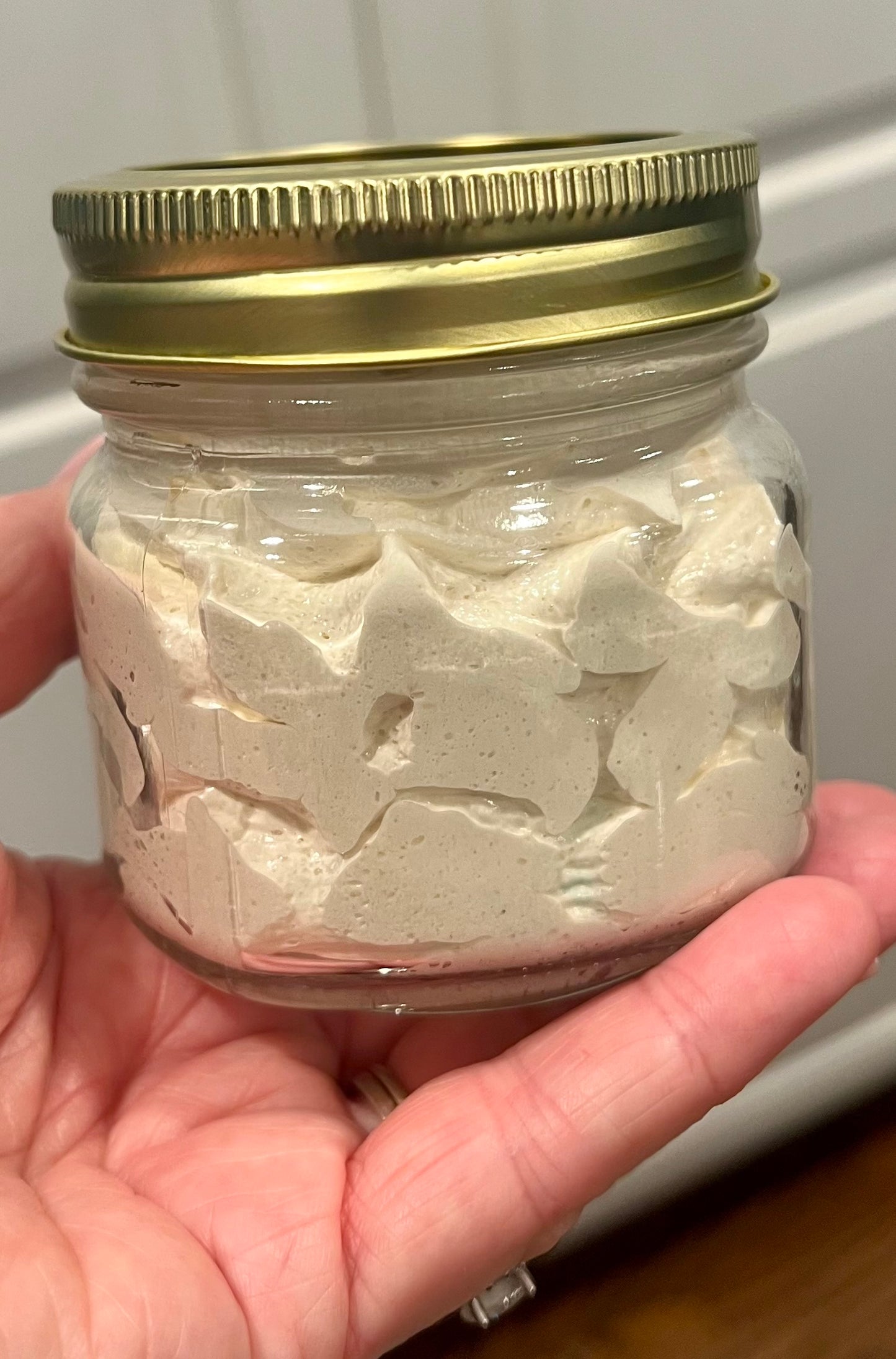 Christmas Cookie whipped exfoliating soap